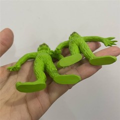 10pcs Dr. Seuss How The Grinch Stole Christmas Bendable Figure Toy