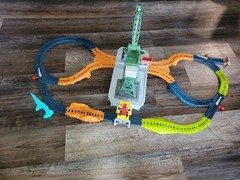 Thomas and Friends Talking Cranky Delivery Motorized Train Set