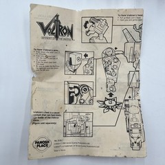VTG 1984 Voltron Defender Of The Universe w/ Rare Box Incomplete See Desc