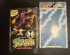 1996 McFarlane Spawn The Maxx Series 4 Figure w/ Isz Detached Card Complete