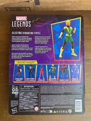 Hasbro Marvel Legends Retro Card Electro Francine Frye 6″ Figure New Sealed