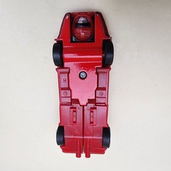 MACHINE ROBO GoBots (Vintage 1982) TURBO MR-07 Red Race car (Popy) COMPLETE