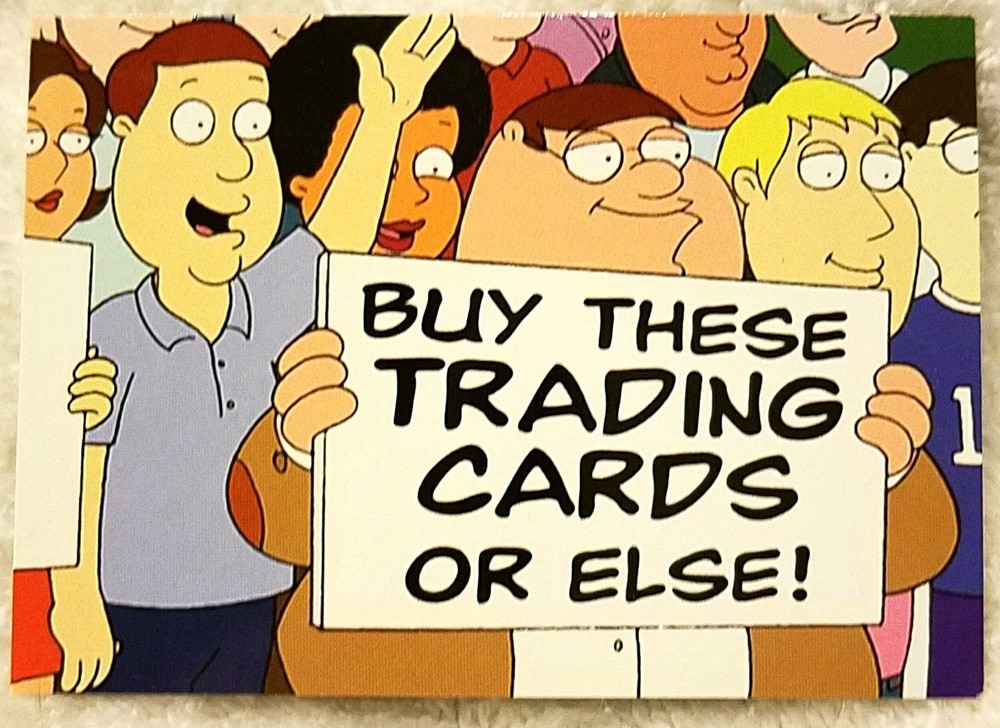 FAMILY GUY TRADING CARDS PROMO CARD P-3 SEASON 2 INKWORKS 2006 mint
