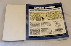 Doonesbury Action Figure Uncle Duke Book 1992 GB Trudeau Sealed Figure