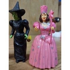 Vintage 1988 Wizard of Oz Action Figures MGM Turner MTC Set of 6 Dorothy Tin Man