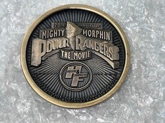 White Ranger JDF Power Rangers Exclusive Rare Metal POWER COIN Jason David Frank