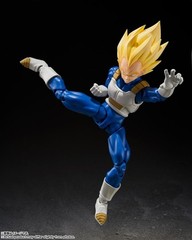 S.H.Figuarts Super Saiyan Vegeta Dangerous Pride Dragon Ball Z Figure Yellow New