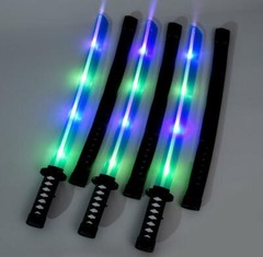 Ninja Sword Led Motion Activated Ninja Sword With Cover Clanging Sound ,2 Pack
