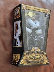 Mattel WWE Defining Moments Nature Boy Ric Flair Figure Butterfly Robe New MIB