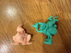 Donkey Kong Country Keshi Figure Enguarde Rambi Winky Expresso Kruncha Squawks