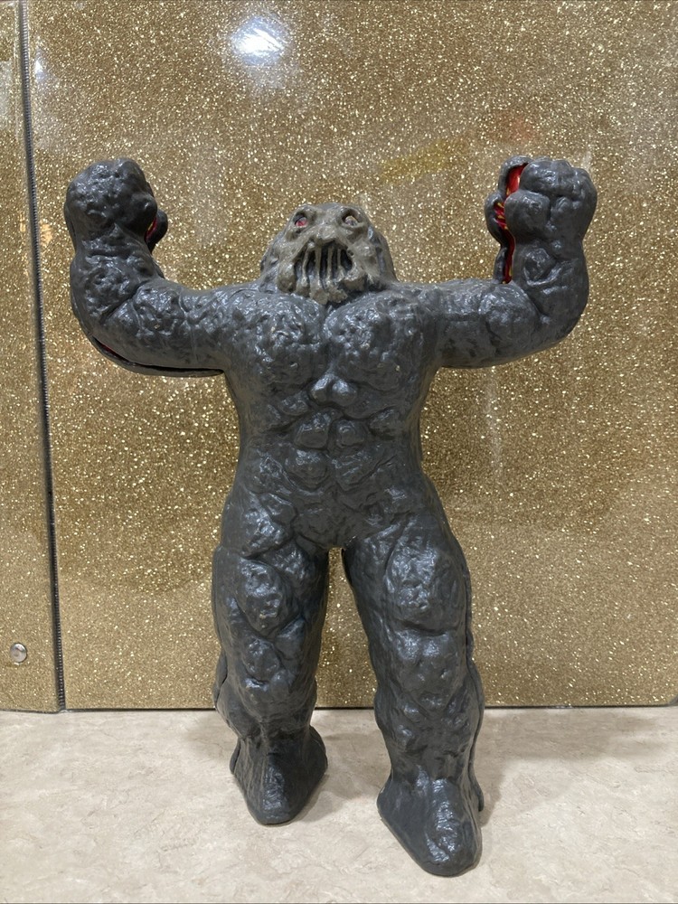 VINTAGE FIGURE INHUMANOIDS MAGNOKOR GRANITE LEADER HASBRO 1986 ROCK MONSTER TOY