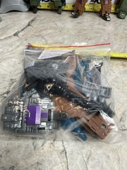 Transforming Toy Gray & Blue Robot #2 TRANSFORMER Figure Helicopter Warbotron