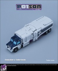 New Octane MFT MS-27 Triple Changers Decepticon Action Figure Kids Toys In Stock