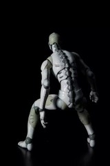 Male Figure 1/12 Super Flexible Robot Man Action Joints Body Model Toys 6inches