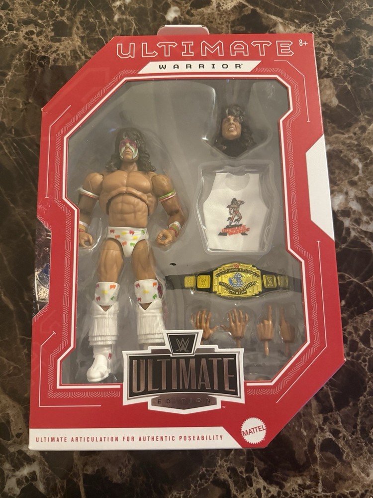2026 Mattel WWE Ultimate Edition Warrior Wrestling Figure WWF Legends IN HAND