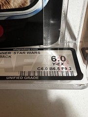 VINTAGE KENNER STAR WARS 1985 POTF WAROK AFA UNIFIED 6.0 FIGURE IS 9.2 PLS READ