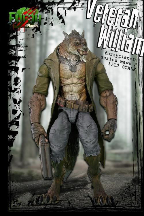 🇺🇸 Maestro Union Furay Planet VETERAN WILLIAM 1/12 Action Figure Werewolf