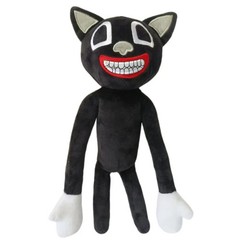 31cm Cartoon Cartoon Cat Plush Toy Bendable Horror Character Soft Stuffed Doll G
