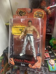 Bruce Lee Enter The Dragon BOLO Figure 2000 Play Along Sealed Soft Card