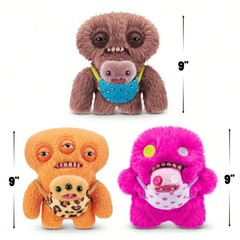 Genuine Fuggler Funny Ugly Monster 9″ Plush Butt Ugly Pets Alley Cats etc.