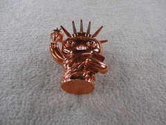 Fuggler Figure 250 Year Anniversary Lady Liburpy Statue Rare Copper Metallic