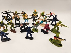 GI Joe 1989 Micro Figure Complete Set +1 with Collectors File NM Adult Owned