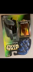 Star Wars 1996 Power Of The Force Dave Prowse Signed Darth Vader Vintage Figure