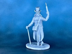 Action Figure Steampunk Plague Doctor 40mm Tabletop Miniature, gift soldiers