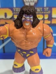 WWF Hasbro Ultimate Warrior – WWE Mattel LJN Titan Sports – Purple