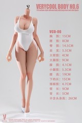 Presale VERYCOOL VCD-06 1/6 Female Fullness Narrow Shoulder Flexible Figure Body