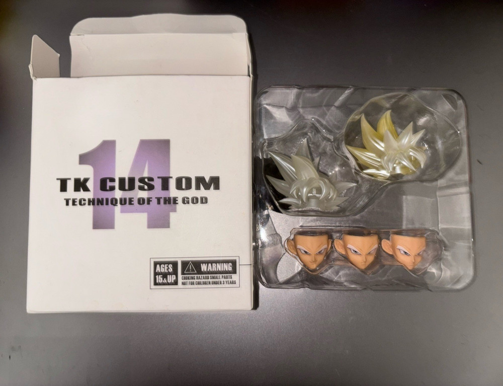TK Custom 14 Technique of the God Action Figure Interchangeable Heads