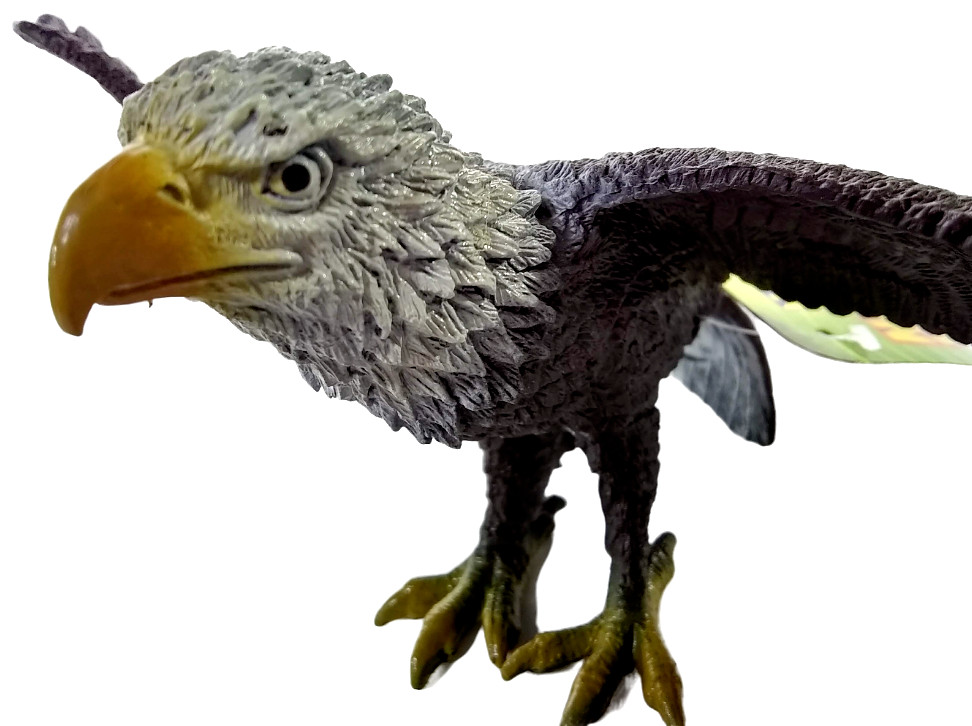 Bald Eagle Nature World Boley PVC Wildlife Bird Animal Toy Figure Figurine 5+