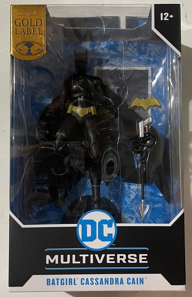 MCFARLANE DC MULTIVERSE BATGIRL CASSANDRA CAIN GOLD LABEL TARGET EXCLUSIVE