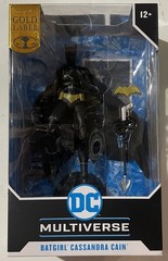 MCFARLANE DC MULTIVERSE BATGIRL CASSANDRA CAIN GOLD LABEL TARGET EXCLUSIVE