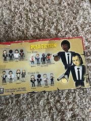 NECA 4 Mini Figure Set Pulp Fiction Overdose New 2004 Vince Mia Jody Lan READ!