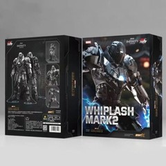 ZD Marvel Toy Blacklash Whiplash Action Figure Xmas Gift Iron Man Series 9in New