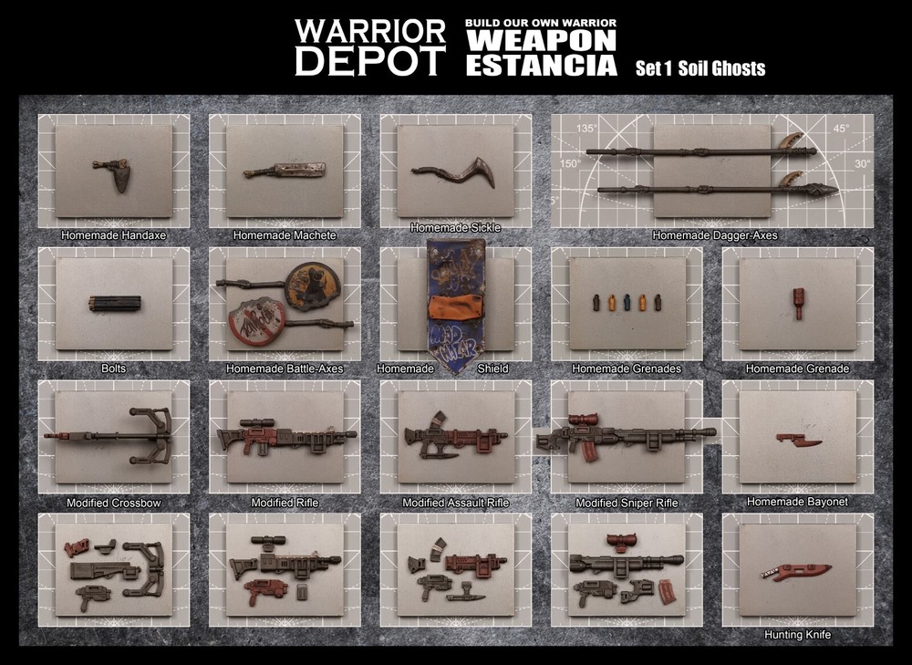 Acid Rain World Homemade Weapon Estancia – 1/18 3.75″ GI Joe