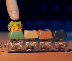 Kakao Friends Choonsik Ryan LED Keycap Figure Keyring Collection Official Goods