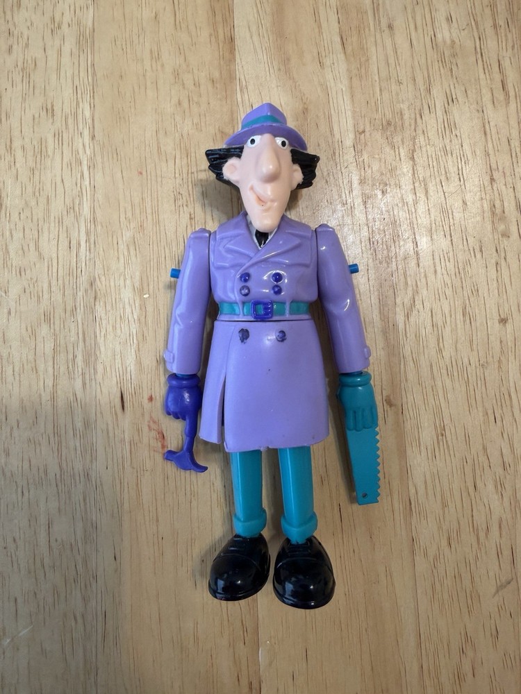 VTG 1992 TIGER TOYS INSPECTOR GADGET GO GO GADGET ARMS ACTION FIGURE RARE