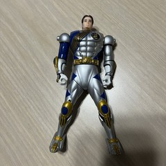 VTG Bandai Power Rangers Wild Force SILVER Ranger Spin Morphin Action Figure