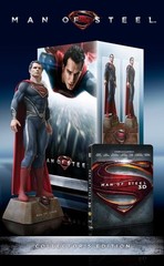 Man of Steel Ultimate Collectors Edition -12″ Figure -Steelbook -3D- RARE/IMPORT