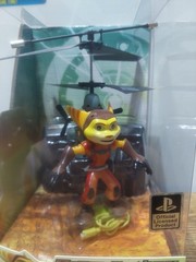 Ratchet And Clank Heli Pack Action Figure 2012 Insomniac Games NKOK Sony RARE