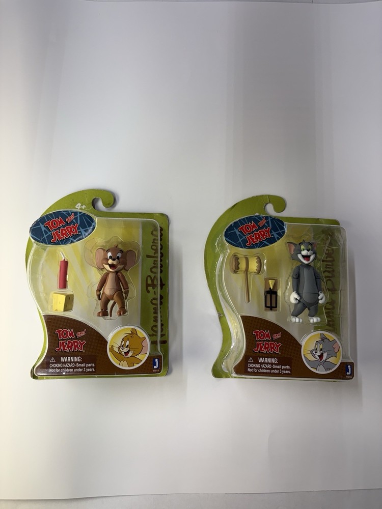 *Rare* Tom & Jerry Action Figure Lot Of Two! 2 READ
