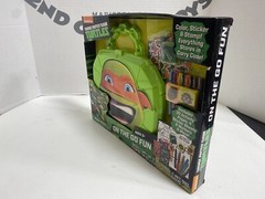 TMNT On the Go Gun Coloring Book + Carrying Case