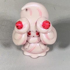Pokemon Jazwares Alcremie Shiny Pink Mini Action Figure Strawberry Cream Toy