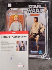 Signed Mark Hamill Luke Skywalker STAR WARS Kenner Action Figure Toy Auto PSA