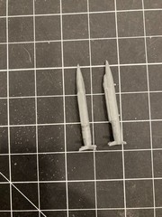 3d Printed 8 pack, GBU-39-Small Diameter Bomb (8 bombs), Multiple Scales