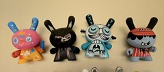 Lot Of 13 Kidrobot Dunny Figures-2007, 08, 10, 16- “Clockwork Orange” Included