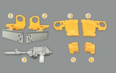 Go better studio GB-1022C upgrade kit for Legacy United Sunstreaker