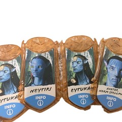 Avatar Collectible 2009 Webcam I-tag Huge Lot of Cards Mattel